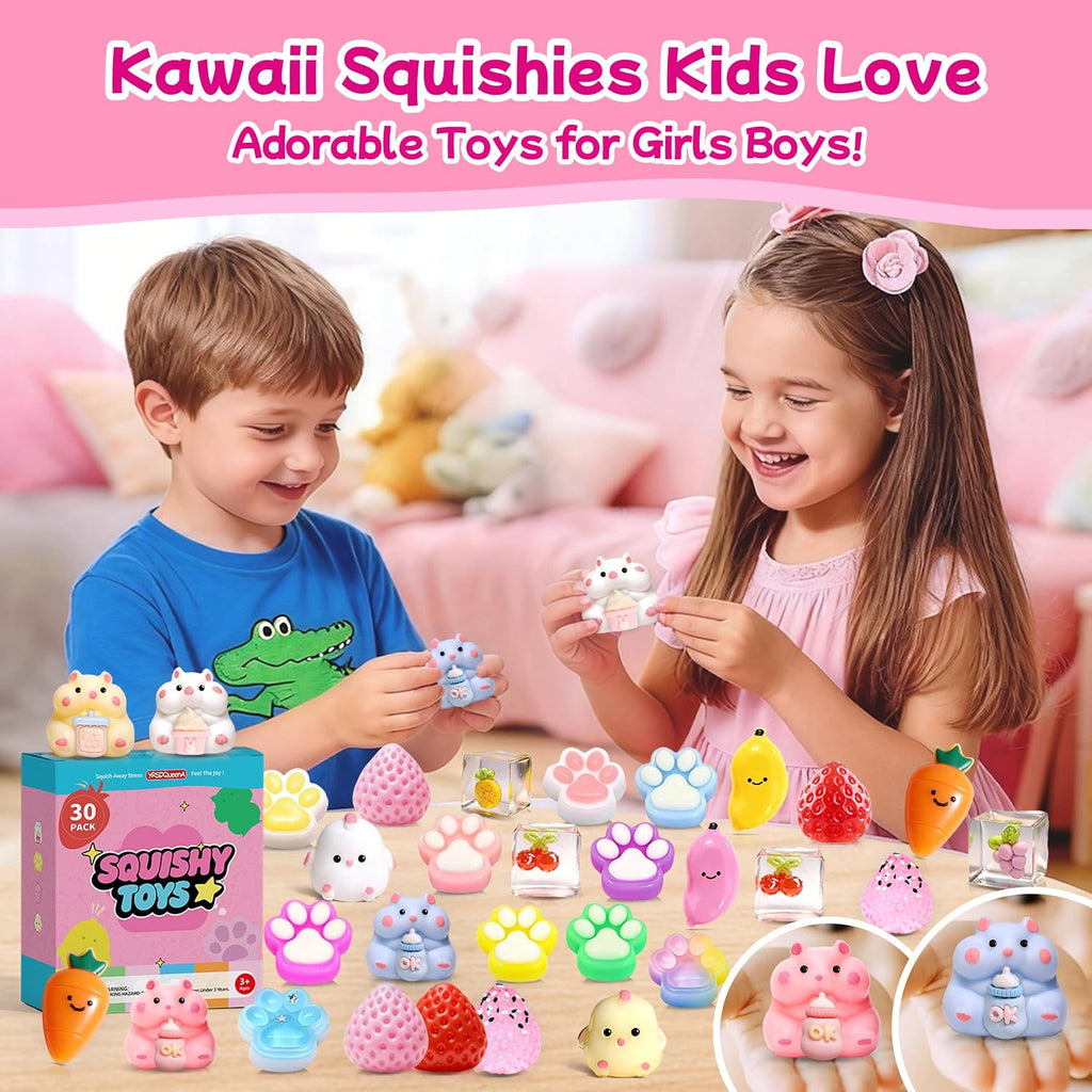 30 Pack Taba Squishy Toys Kit - Squishy Fun Box - photo 2