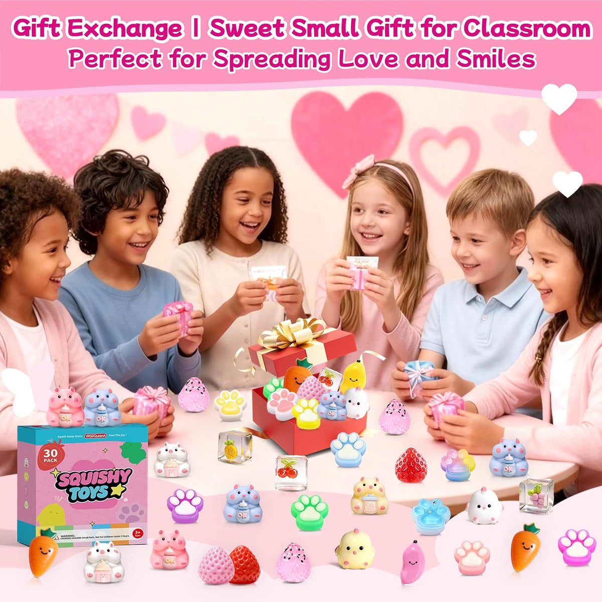 30 Pack Taba Squishy Toys Kit - Squishy Fun Box - photo 3