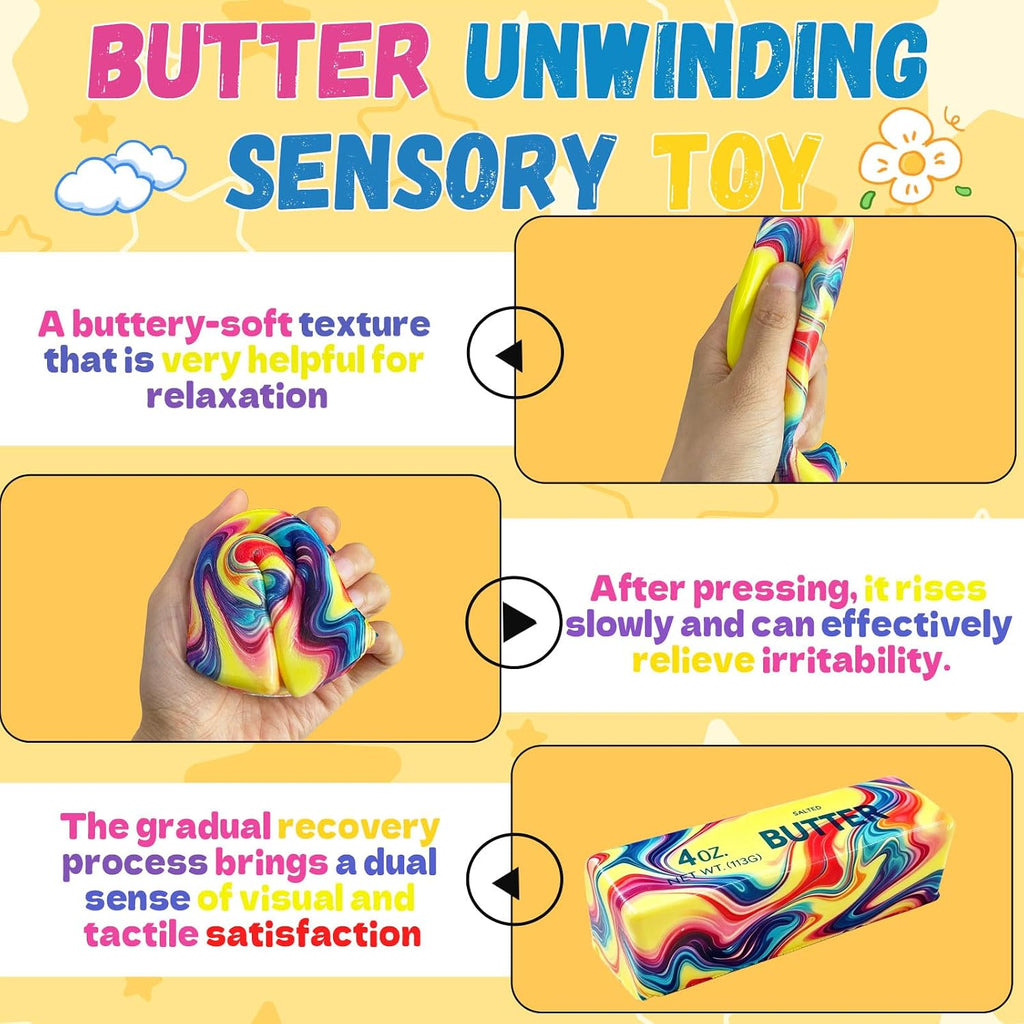 Butter Squishy Slow Rising Stick - Stress Relief Toy - photo 4