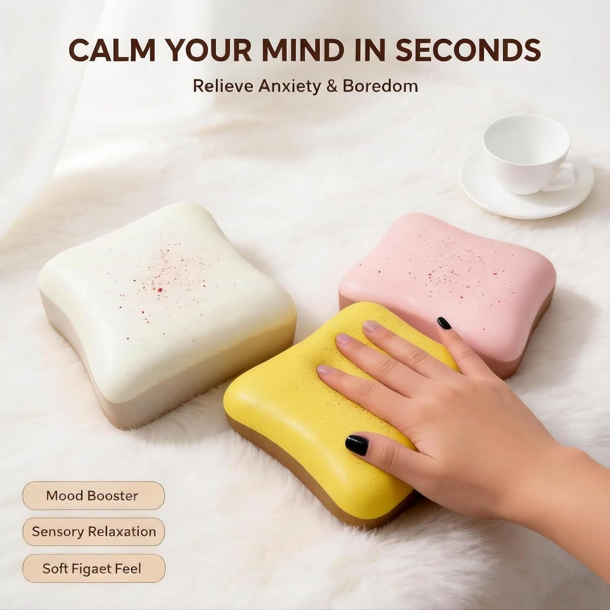 Bread Squishy Dumpling Slow Rising Squishy Squishies Squeeze Toys