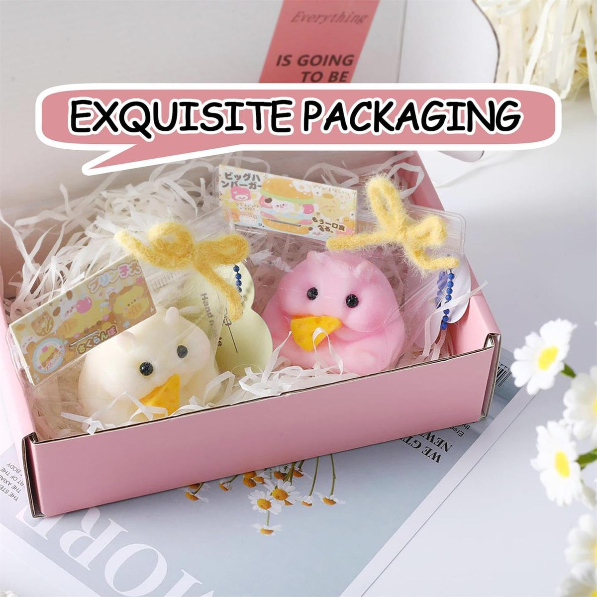 2 Pcs Taba Hamster Squishy - Soft Silicone Toys - photo 6