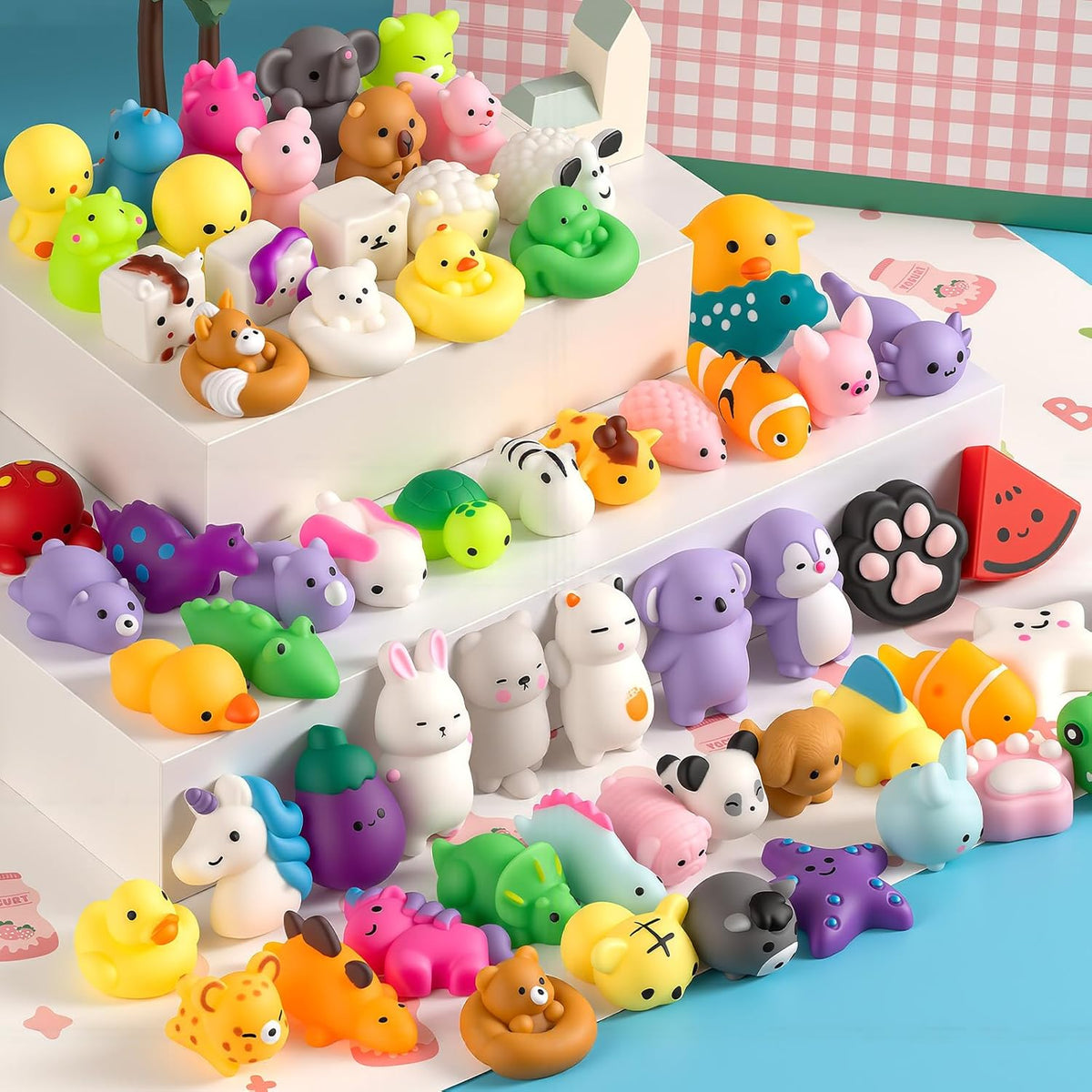25 Pack Mini Mochi Squishy Toys - Party Favors - photo 7