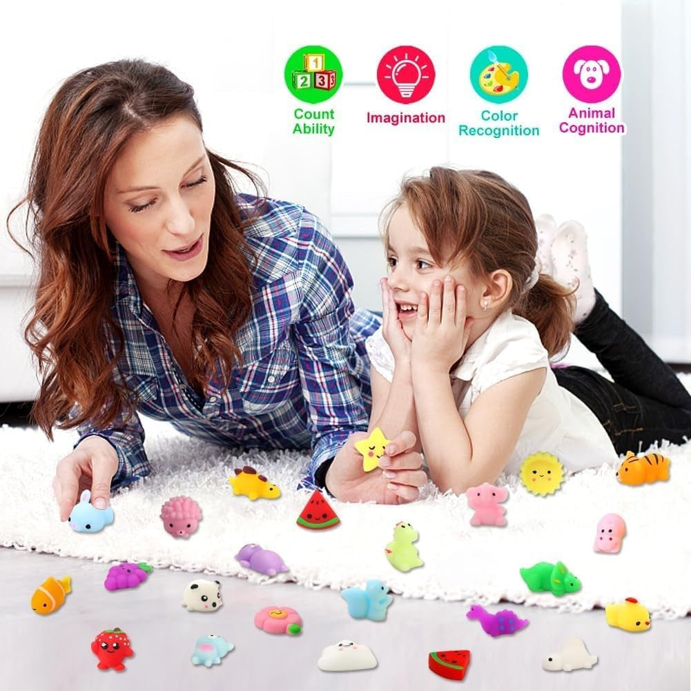 24 Pcs Mochi Squishy Toys Party Favors with Storage Box - photo 5