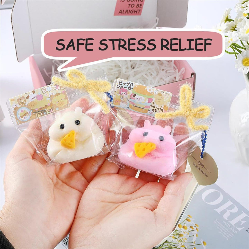2 Pcs Taba Hamster Squishy - Soft Silicone Toys - photo 5