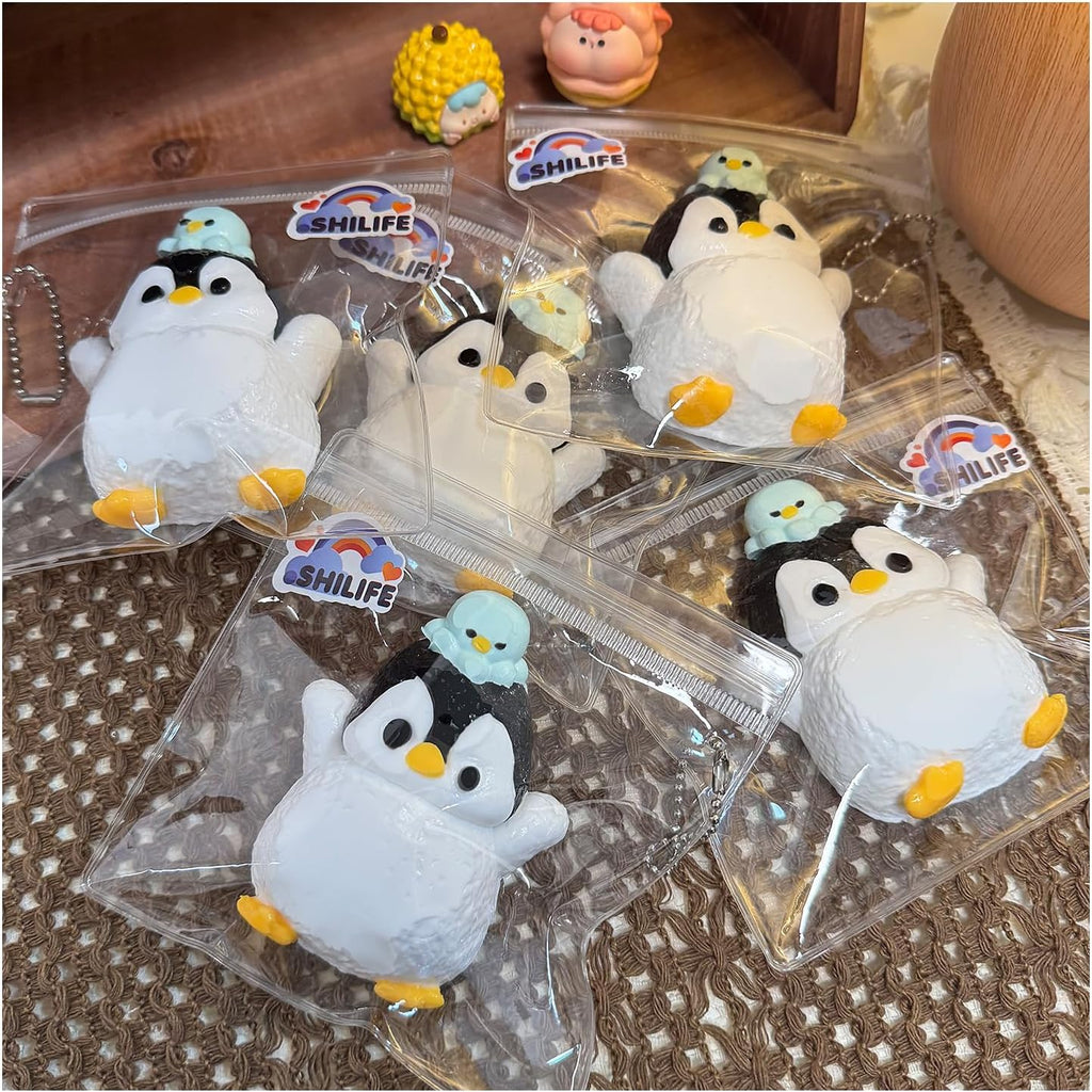 Silicone Taba Squishy Stress Ball Penguin