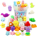 24 Pcs Mochi Squishy Toys Party Favors with Storage Box - photo 1