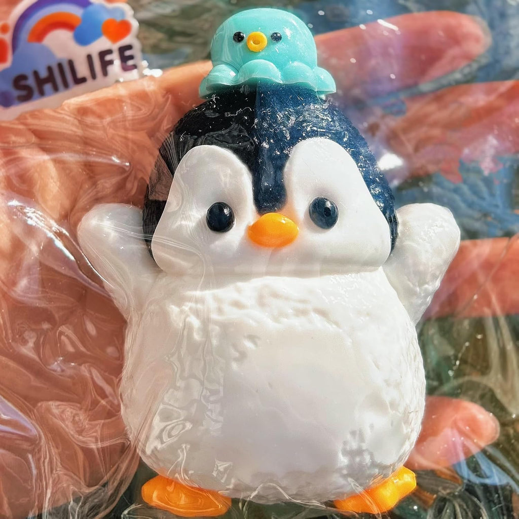 Silicone Taba Squishy Stress Ball Penguin