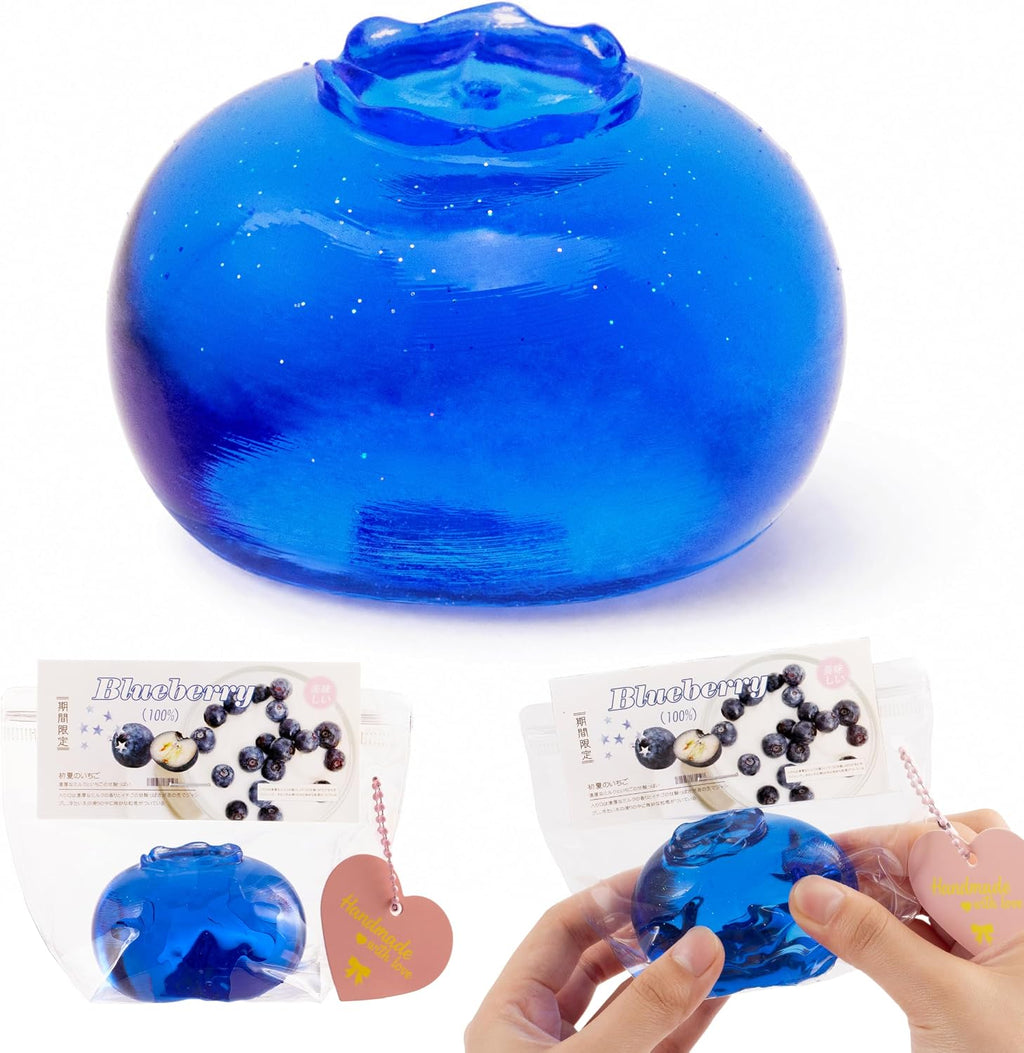 Taba Blueberry Squishy - Sticky Squeeze Fidget Toy - photo 1