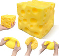 Big Cheese Squishy 3.9" - Jumbo Cheese Stress Ball - photo 1