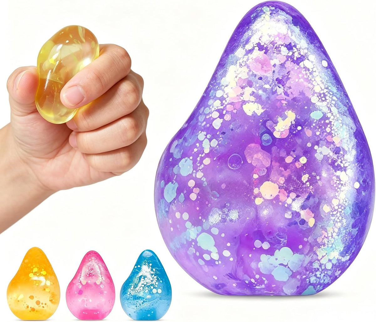 Stress Cube Fidget Toy - Squishy Sugar Ball Cube - photo 1