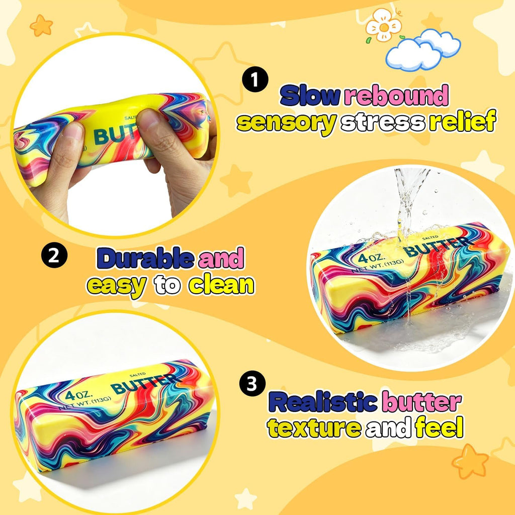 Butter Squishy Slow Rising Stick - Stress Relief Toy - photo 6