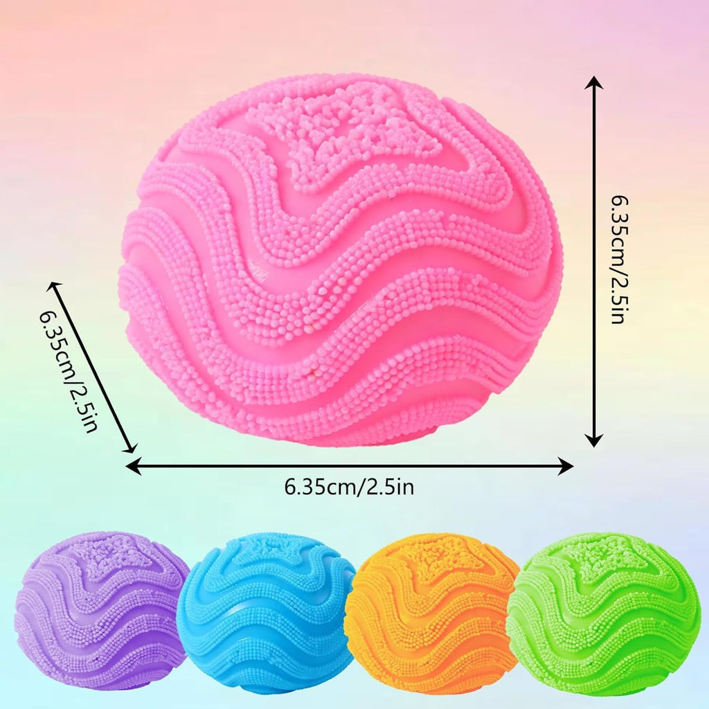Fuzz Ball Squishy - Soft Stress Ball Fidget Toy - photo 7