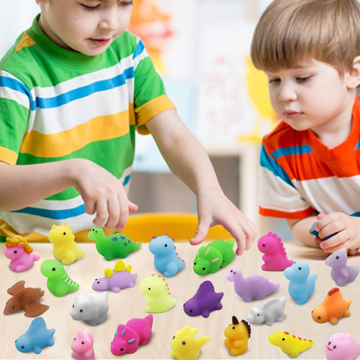 30 Pcs Mochi Squishy Toys - Mini Dinosaur Squishies - photo 5