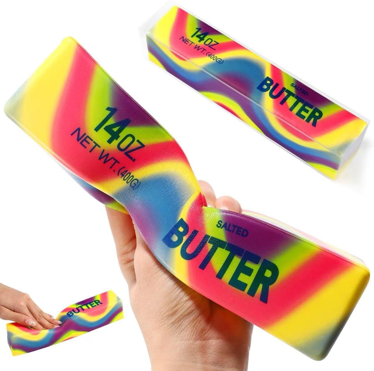 Big Butter Squishy 14 oz - Giant Slow Rising Toy - photo 1