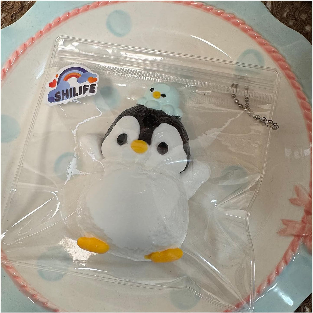 Silicone Taba Squishy Stress Ball Penguin