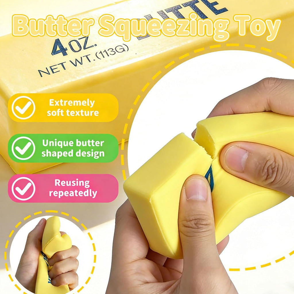 2-Pack Butter Squishy Sticks - Slow Rising Fidget Toy - photo 5