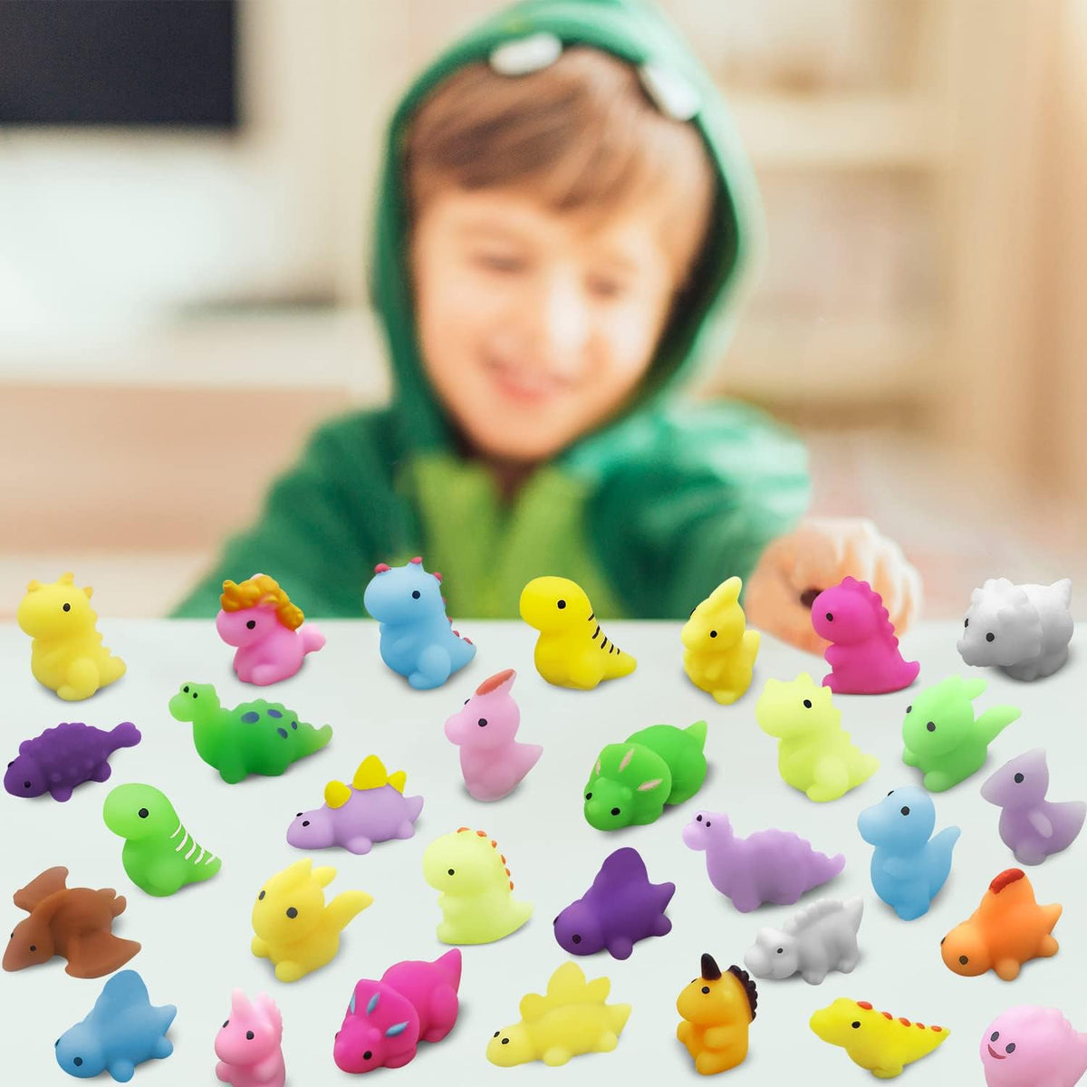 30 Pcs Mochi Squishy Toys - Mini Dinosaur Squishies - photo 6