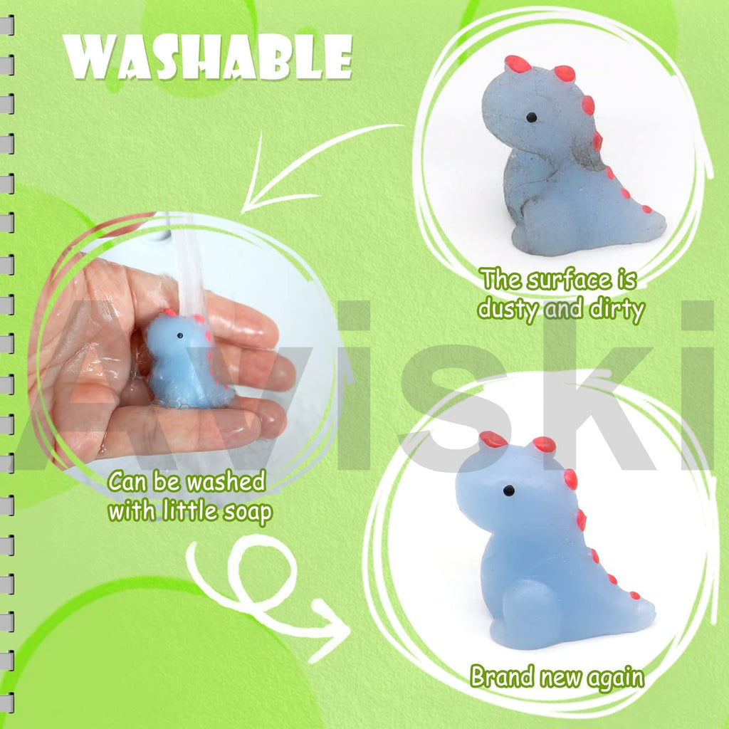30 Pcs Mochi Squishy Toys - Mini Dinosaur Squishies - photo 3