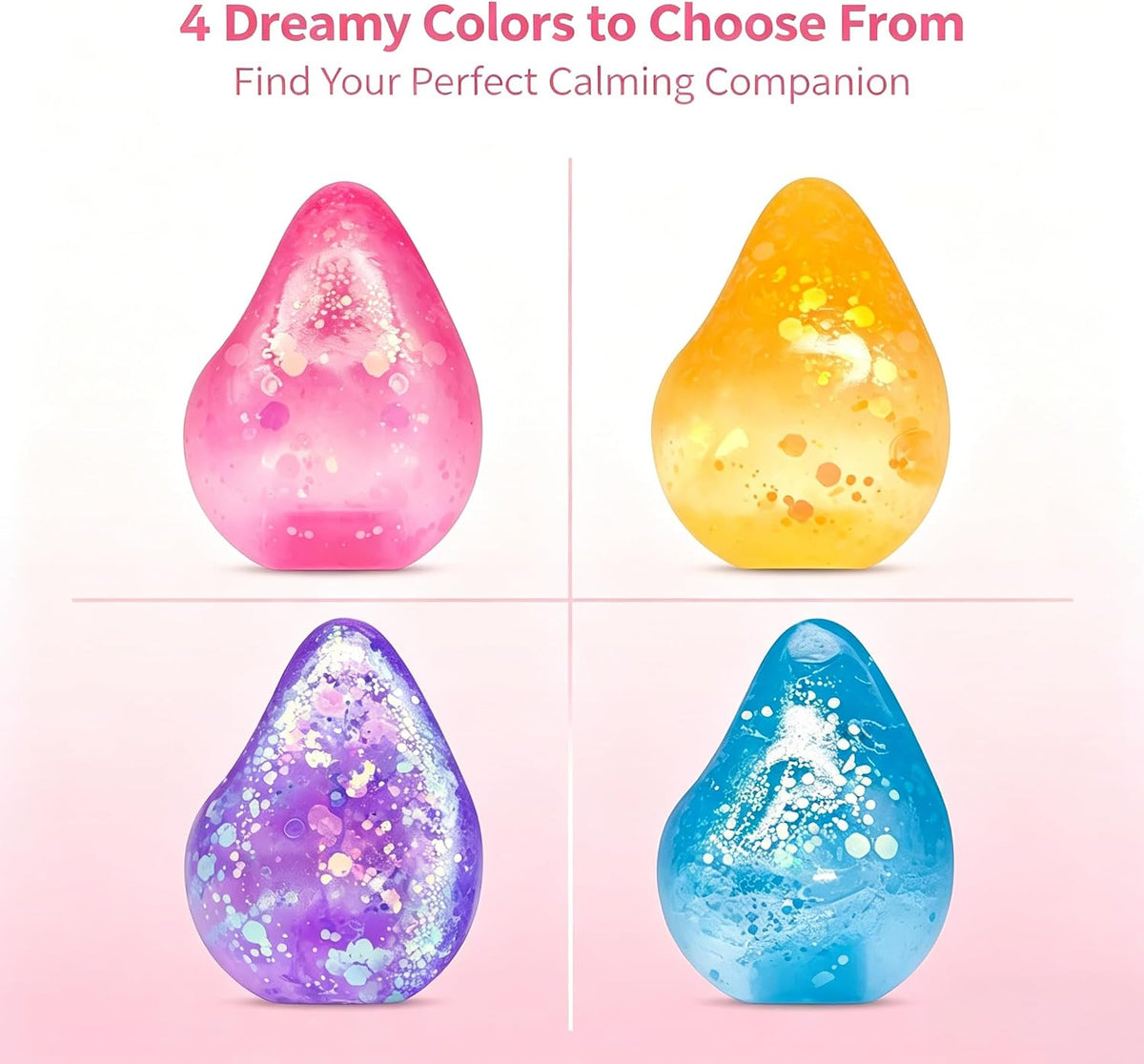Stress Cube Fidget Toy - Squishy Sugar Ball Cube - photo 4