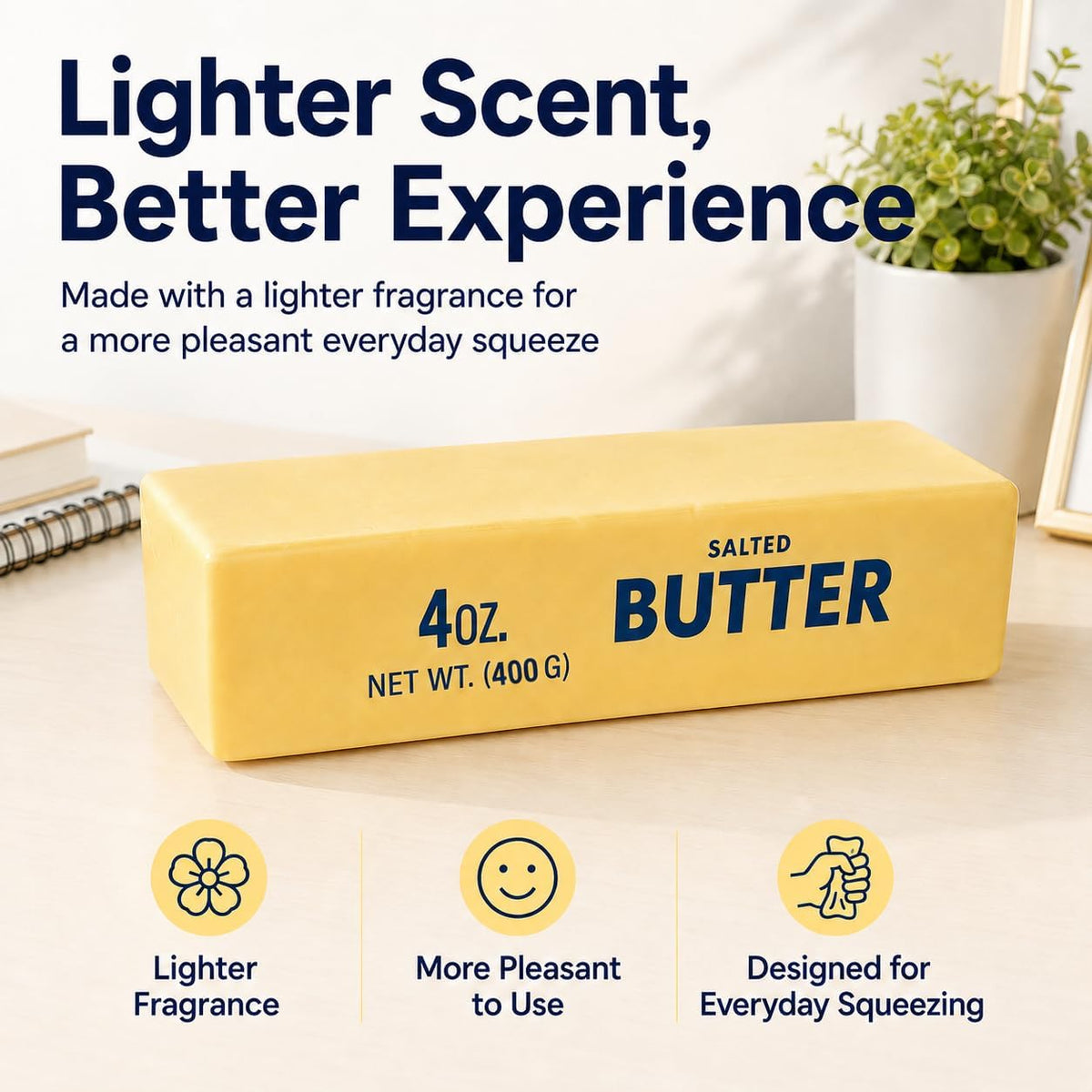 14 oz Giant Butter Squishy Stick - Jumbo Stress Toy - photo 7