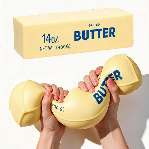 10" Giant Butter Squishy - Large Slow Rising Toy - photo 1