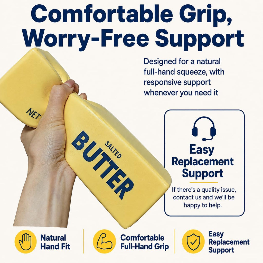 14 oz Giant Butter Squishy Stick - Jumbo Stress Toy - photo 8