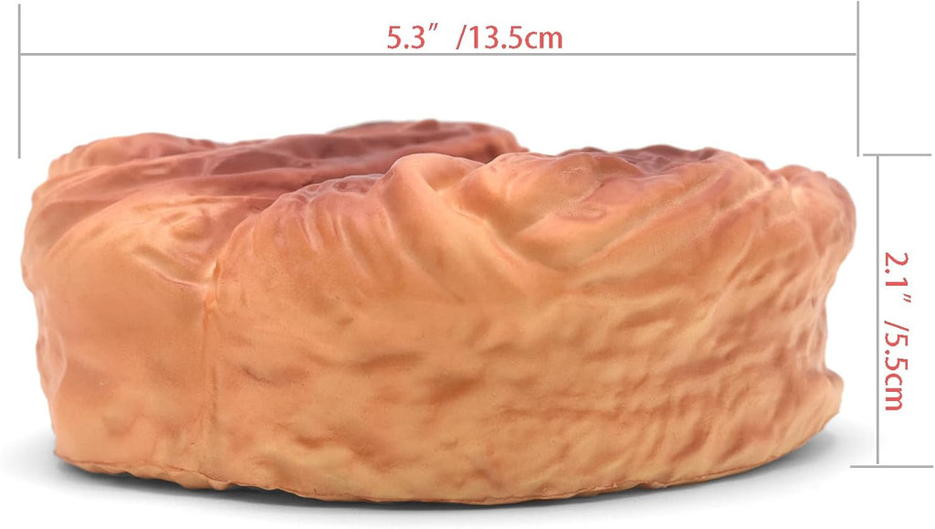Squishy Danish Shredded Bread 5.3" Jumbo Slow Rising Squishies Scented Stress Relief Kids Gift Toys