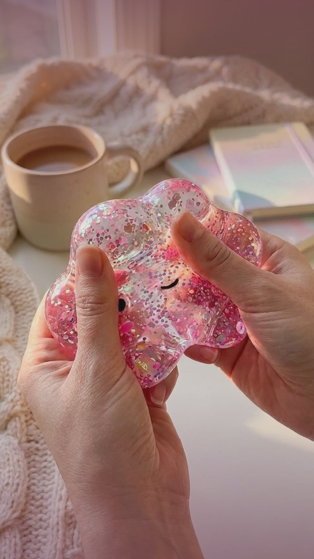Glow in the Dark Cloud Squishy product video